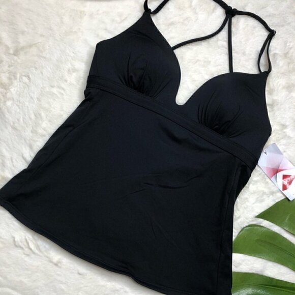 ATHLETA Molded Prism Back Tankini Swim Top - Picture 8 of 8
